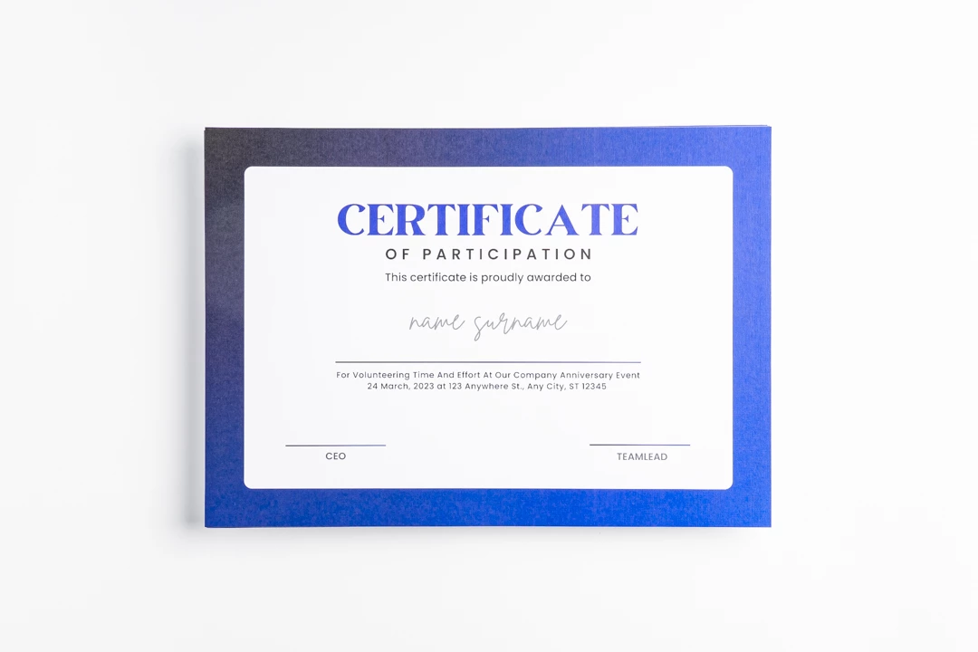 Premium Certificate Printing Uganda